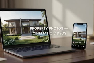 turn realtor listing photos into cinematic ai real estate tour videos