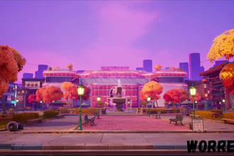 make stylized 3d game environment maps for vr and mataverse in unity 3d