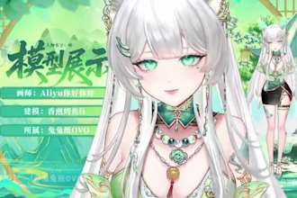 create live2d vtuber, vtuber model, gmod avatar, female avatar and vroid avatar