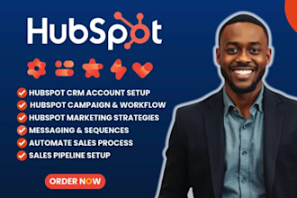 be your hubspot expert for CRM setup, automation, and strategy