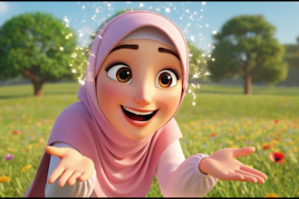 create custom 3d animation for kids