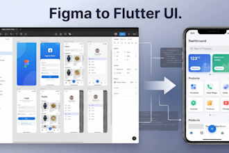 convert your figma design to flutter UI