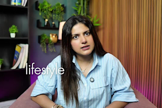 create female spokesperson video in hindi and english