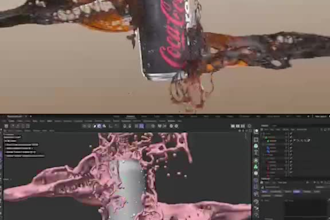 create realistic 3d product animation and cgi video ads for brands