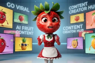 create viral ai talking fruit stories for tiktok, youtube shorts, and reels