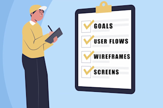 create clean UI UX website in figma