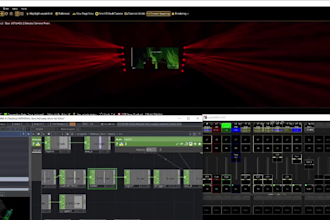 create beat synced automated lighting shows