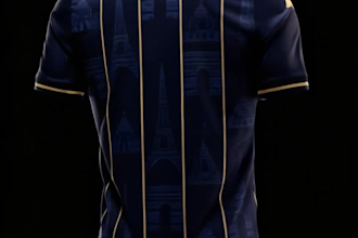 create 3d animated football jersey mockup video for your brand