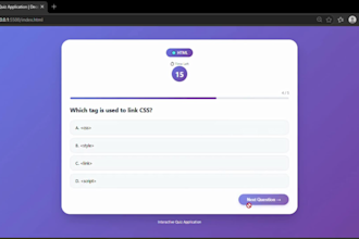 create a responsive HTML CSS javascript website