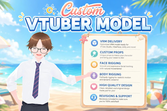 create you custom vtuber model
