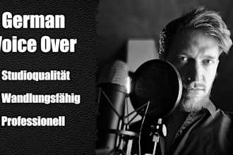 record a professional german voice over