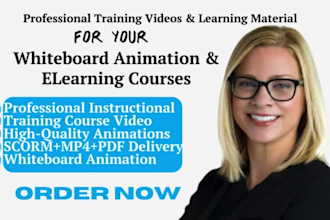 create elearning course material, lms setup,training course ppt and presentation