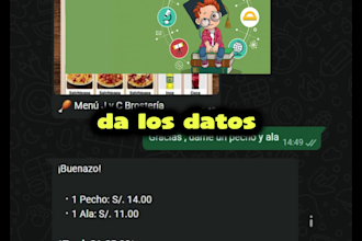 build a whatsapp ai chatbot for your restaurant or business