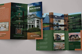 create luxury real estate brochure modern brochure brochure for business
