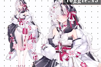 create live2d vtuber model anime avatar face tracking vtuber