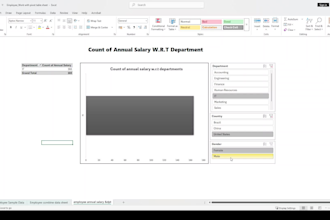 clean, organise data using excel for insightful analysis