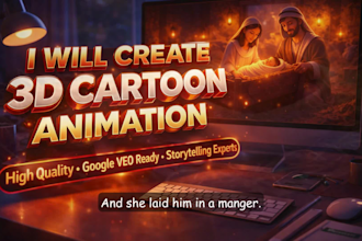 create ai bible history, video for youtube channel, ai video animation, 2d, 3d