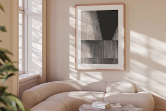 create photorealistic ai artwork mockups for your wall art