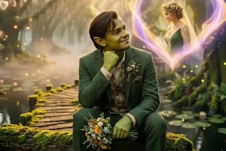 create viral ai cinematic wedding invitation reels video
