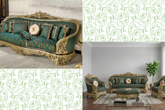 ai furniture lifestyle images in interiors