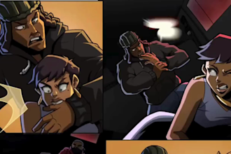 animate your comic or manga into a cinematic motion comic video