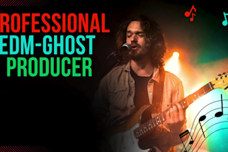 be your creative edm ghost producer for professional music production