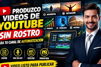 crear vídeos de youtube atractivos sin mostrar el rostro