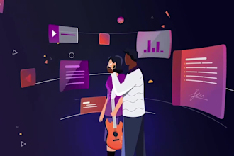 create interactive rive button animation, icon, web UI animation, gif, svg, json