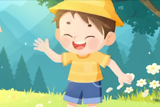 be female singer for original fun kids song catchy  nursery rhyme lullaby music