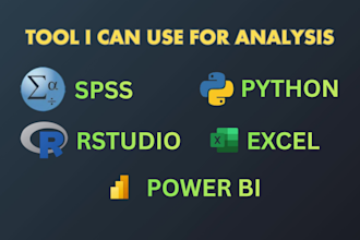 be your expert spss and rstudio analyst for statistical data analysis