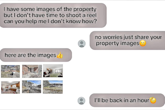 turn your real estate images into a stunning house tour video and reels
