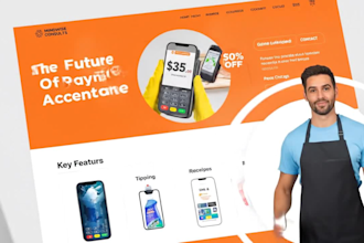 design premium website UI UX in figma responsive web design