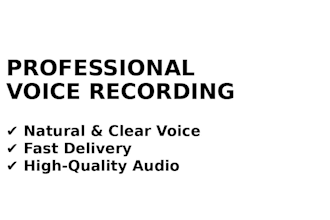 record english speech for ai speech collection