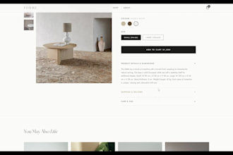 design a premium shopify ecommerce website UI UX in figma