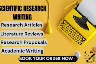 write evidence based scientific research article