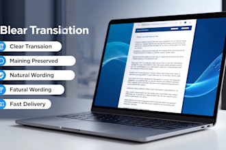 manually translate english to french and french to english
