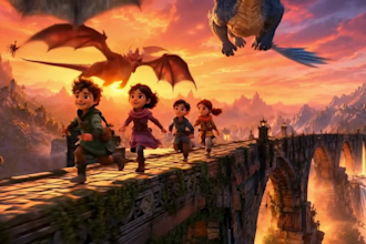 create ai 3d pixar style animation, ai storytelling, and ai cartoon 3d pixar