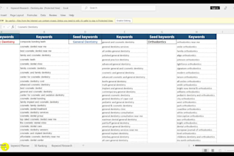 seo keyword research for your website