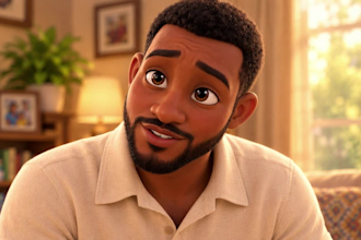 3d ai pixar style animation, ai proposal video, romantic video