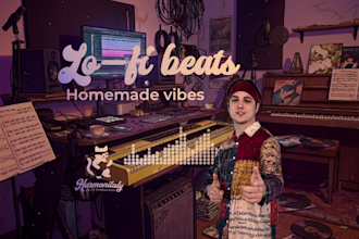 produce custom lofi beats for you