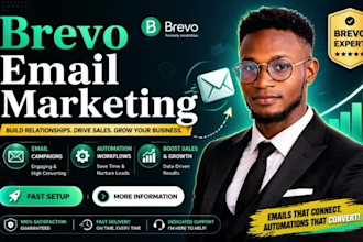 setup brevo email template design and brevo campaign