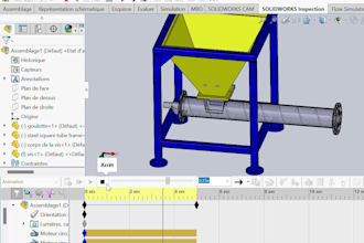 do 3d cad modeling, mechanical design, and motion analysis in solidworks