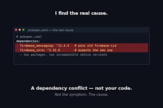 fix flutter bugs, crashes, build errors and UI issues