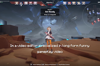 professionally editing your funny gameplay video