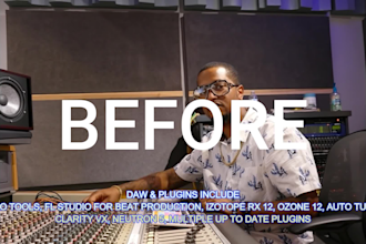 mix and master your song, album, or podcast professionally