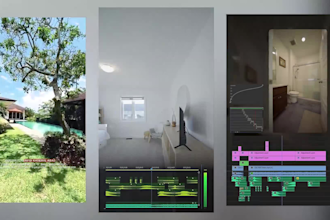 edit luxury real estate agent tour and property walkthrough videos