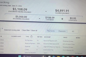 do bank reconciliation in quickbooks online