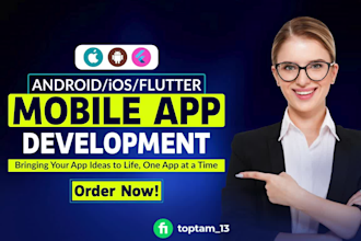 flutter app developer ios android mobile app development, ai applications