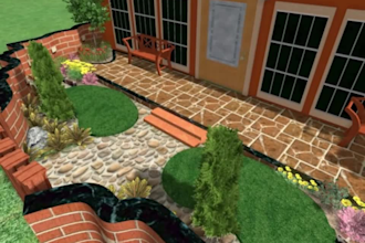 design professional 3d and 2d landscape modeling