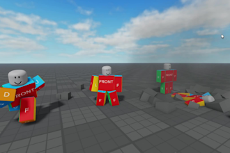 create custom roblox asset animation, emote or moves